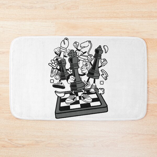 Item preview, Chess Board With Chess Pieces designed and sold by Artistic Prints.