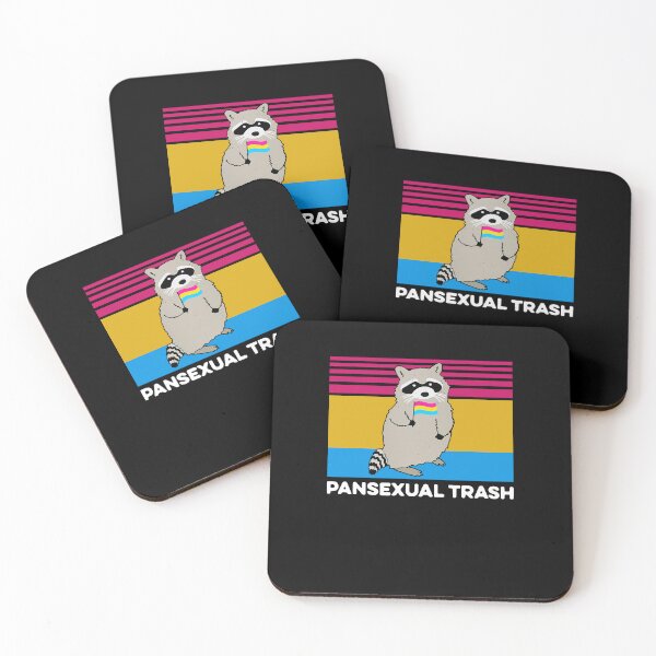 Item preview, Raccoon Pansexual Trash Vintage Full Size. Team  designed and sold by katinekabachr.