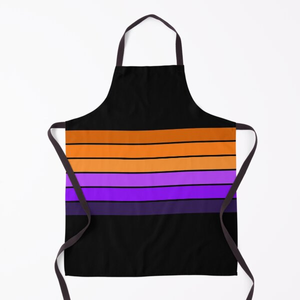 Aperçu de l'œuvre Halloween Retro Stripes créée et vendue par Arianna Khalil.