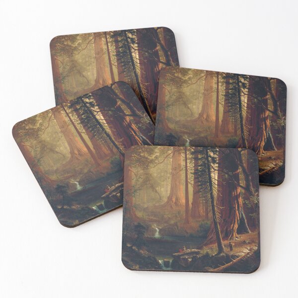 Item preview, Giant Redwood Trees of California by Albert Bierstadt (1874) designed and sold by allhistory.