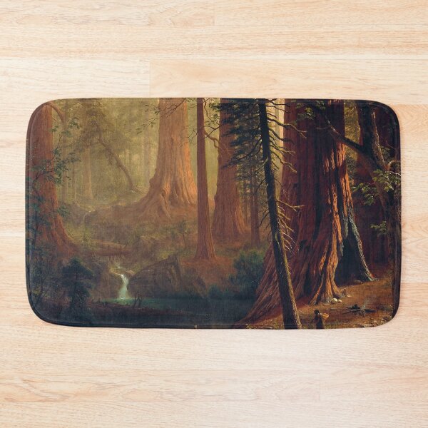 Item preview, Giant Redwood Trees of California by Albert Bierstadt (1874) designed and sold by allhistory.