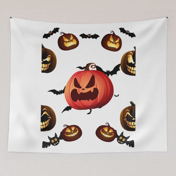 Item preview, Halloween scary evil pumpkin funny pumpkin head designed and sold by Apkdesigner.