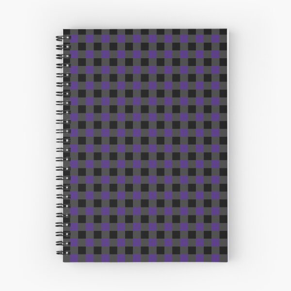 Item preview, Gray and Purple Gingham Pattern designed and sold by Arianna Khalil.