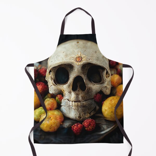 Item preview, Human skull with fruits. designed and sold by Maniock.