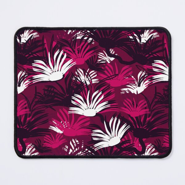 Item preview, patrón púrpura de flores designed and sold by Robin Jensen.