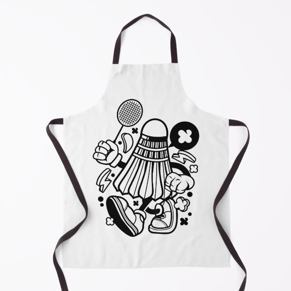 Item preview, Badminton Shuttlecock Holding Racket designed and sold by Artistic Prints.