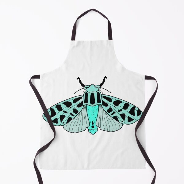 Item preview, baby powder blue moth with terrazzo pattern cute gift designed and sold by AnanasArt.