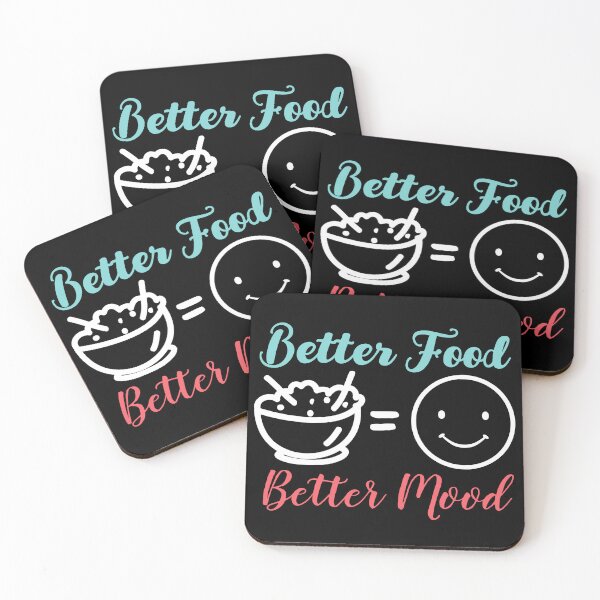 Item preview, Better Food Better Mood | Better Food Equal Better Mood - Food Lovers designed and sold by BopleDesigns.