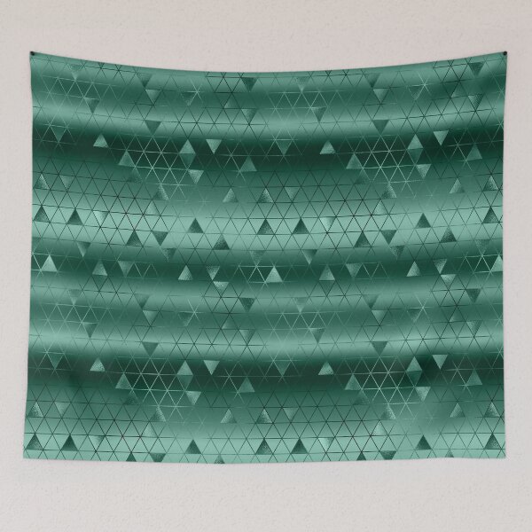 Item preview, Luxury Green Geometric Abstract  designed and sold by TrendyGlitter.