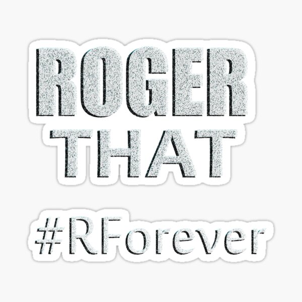 Roger That Stickers for Sale | Redbubble