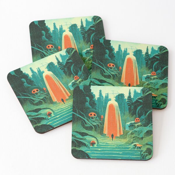 Item preview, Thing in the Woods. Digital Illustration designed and sold by Wavesbender.