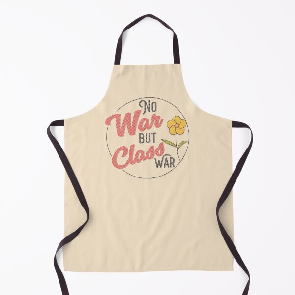Item preview, NO WAR BUT CLASS WAR - Embroidery designed and sold by ToruandMidori.