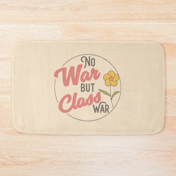 Item preview, NO WAR BUT CLASS WAR - Embroidery designed and sold by ToruandMidori.