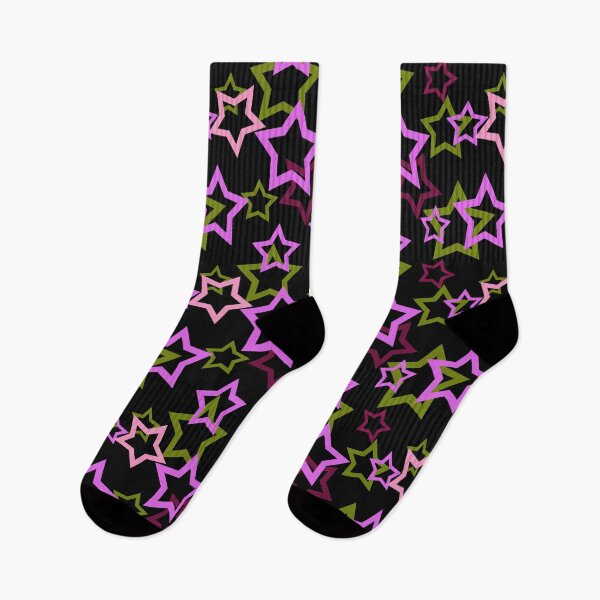 Item preview, Seamless black pattern with stars background designed and sold by fuzzyfox.