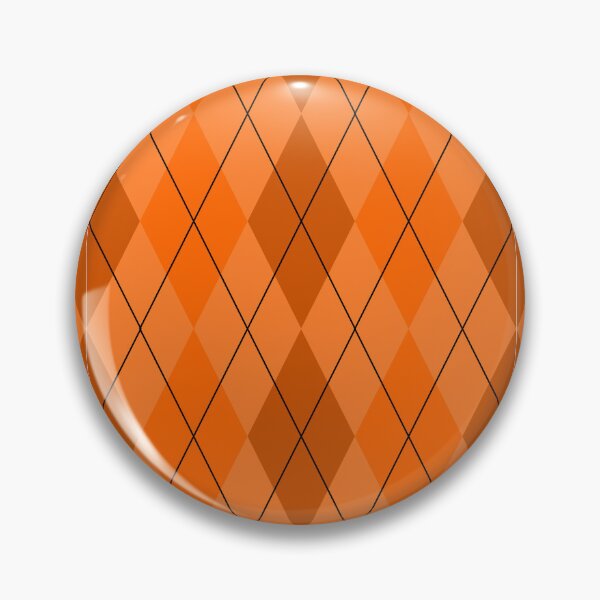 Item preview, Orange Argyle Pattern designed and sold by Arianna Khalil.