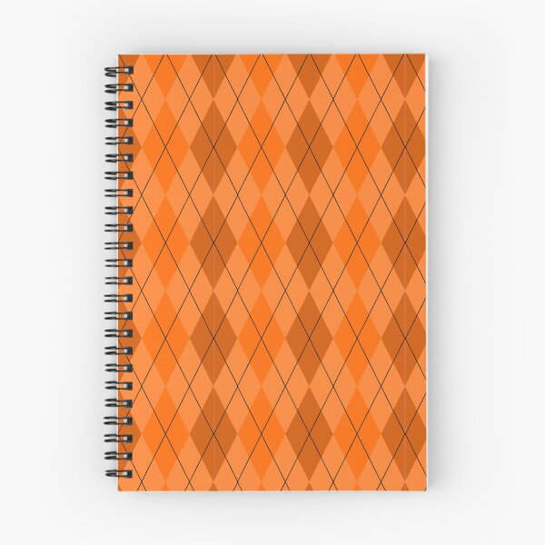 Item preview, Orange Argyle Pattern designed and sold by Arianna Khalil.