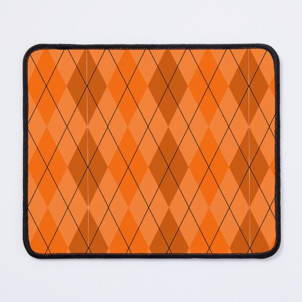 Item preview, Orange Argyle Pattern designed and sold by Arianna Khalil.