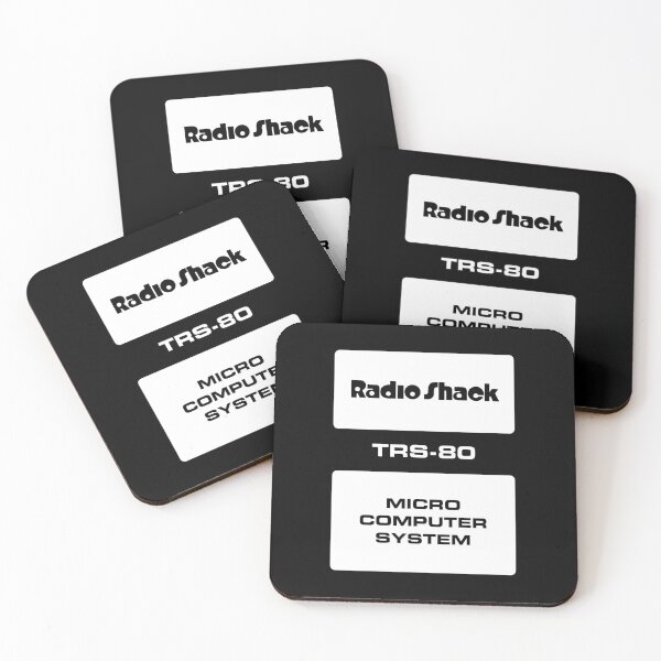 Item preview, Radioshack Trs 80 for Vintage Retro for Trending Graphic black designed and sold by katinekabachr.