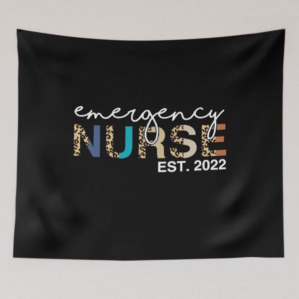 Item preview, Emergency Nurse Est 2022 | Leopard Emergency Nurse | Future Emergency Nurse | ER Nurse | ER Trauma | Emergency Department designed and sold by AMINE  ★★★★★.