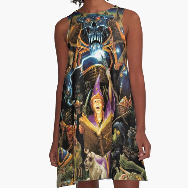 Simon the sorcerer A-Line Dress
