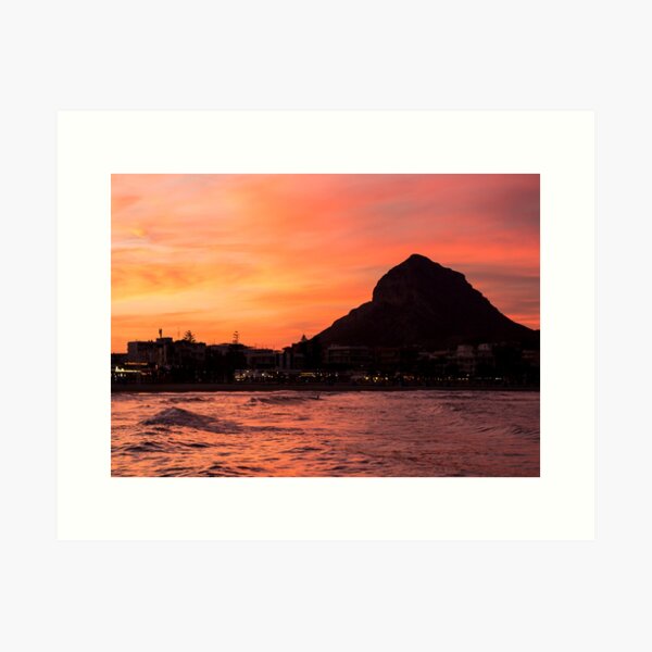 Spain, Montgo Javea Art Print