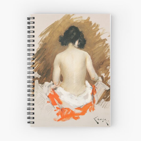 Item preview, Naked Japanese Woman With a Kimono by William Merritt Chase (1901) designed and sold by PrintMeOver.