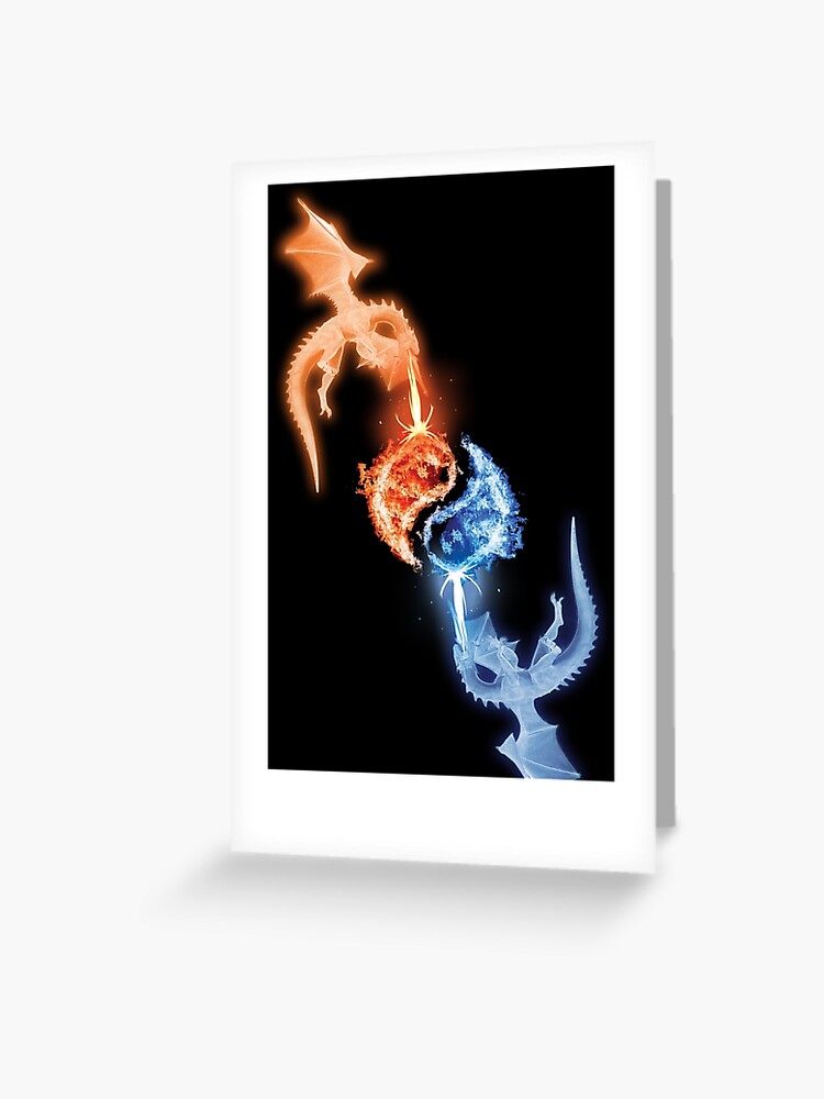 Dragons fire and ice Poster for Sale by clad63