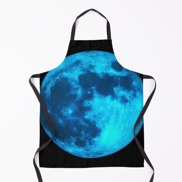 Item preview, Full Moon Space Art 2 -blue moon- designed and sold by lematworks.