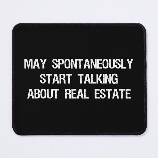 Item preview, May Spontaneously Start Talking About Real Estate Funny Gifts for Real Estate Agent Broker designed and sold by nquestiaa.