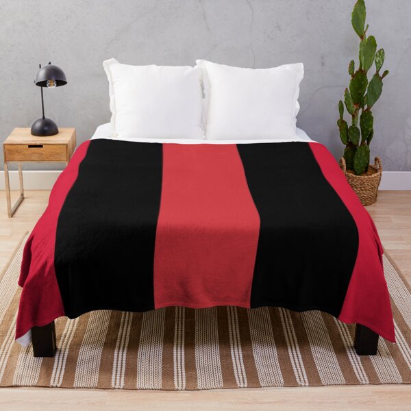 Item preview, Large RED and BLACK Vertical STRIPES designed and sold by RachelMacht.