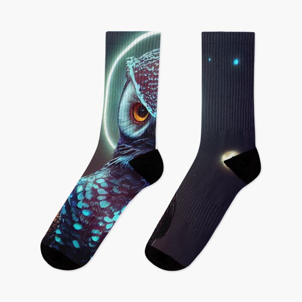 Item preview, Blue cosmic owl - Midjourney designed and sold by AI1artist.