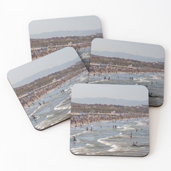 Item preview, Valencia summer beach view in Spain designed and sold by WorldScenery.