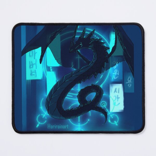 Item preview, Neon Dragon with Dream Catcher (dark) designed and sold by Arirain.