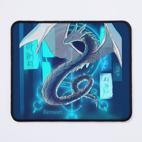 Artikelvorschau, Neondrache mit Traumfänger (weiß) entworfen und verkauft von Arirain.