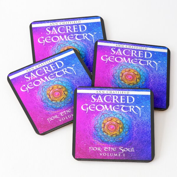 Item preview, ~ SACRED GEOMETRY FOR THE SOUL~ PURPLE, BLUE, AQUA,GREEN, YELLOW, ORANGE, RED designed and sold by Ann Chatfield.