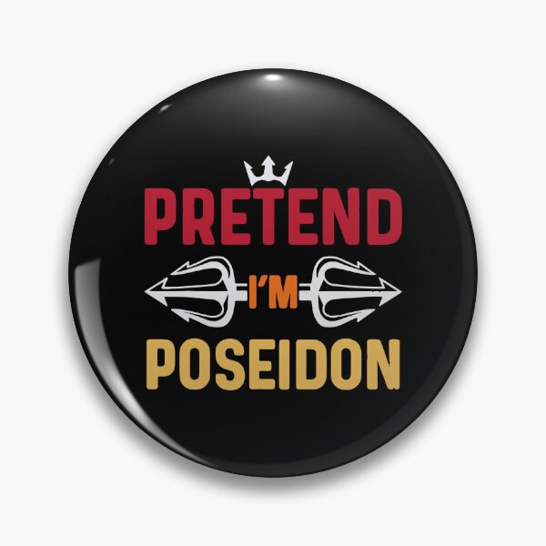 Item preview, Pretend I'm Poseidon Greek God Lazy Halloween Costume designed and sold by Nepaz-Designs.