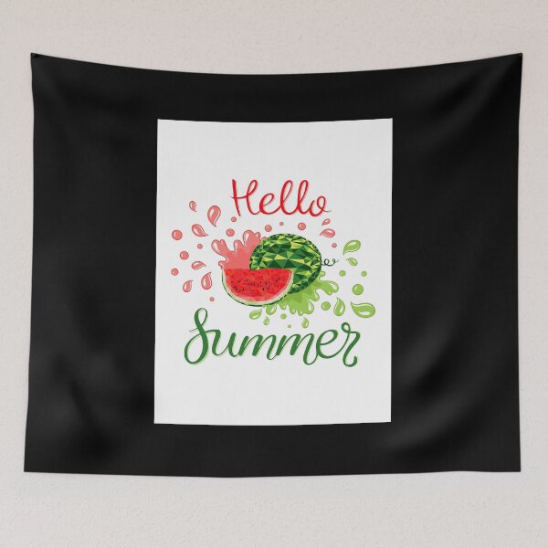 Item preview, Hello Summer Watermelon Summer designed and sold by wymoreperlasd.