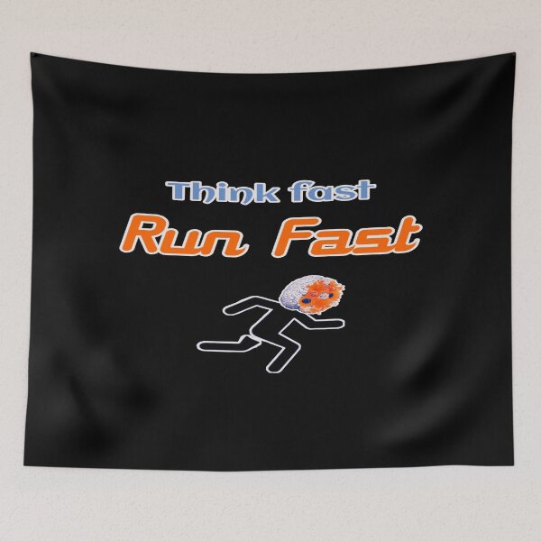 Item preview, think fast run fast t shirt designed and sold by Firstpharm.
