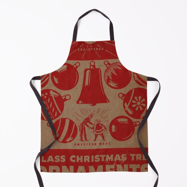 Item preview, Old Shiny Brite Christmas Ornament Box Top Art Bright World War Two designed and sold by Candlewood Museum & Gift Shoppe.