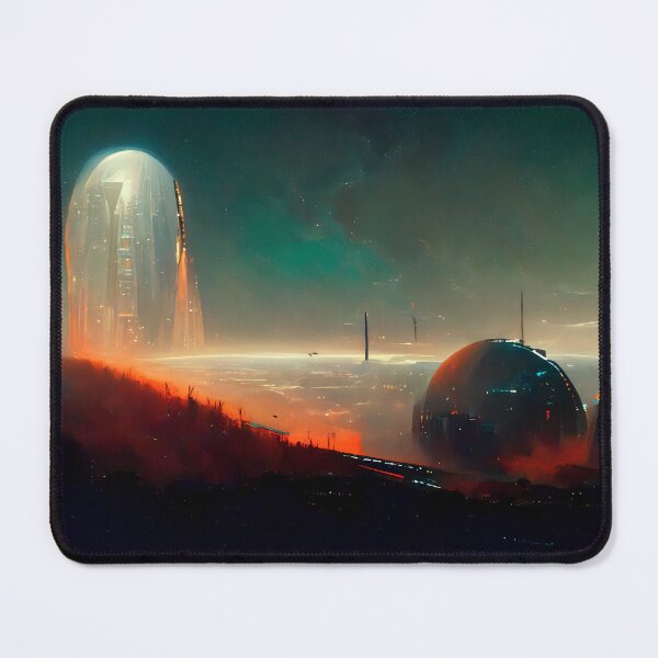 Item preview, Sci Fi Alien Landscapes 3 designed and sold by AiBroughtToLife.