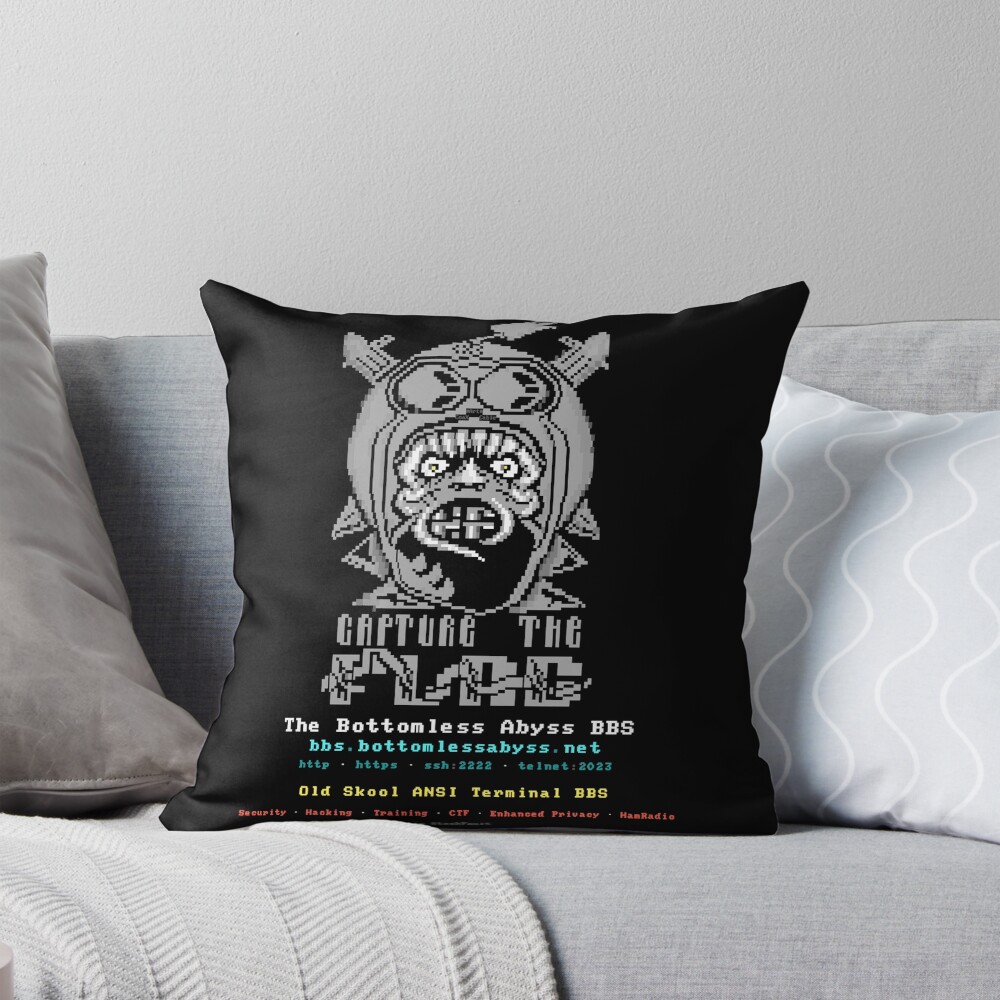 Item preview, Throw Pillow designed and sold by BottomlessAbyss.