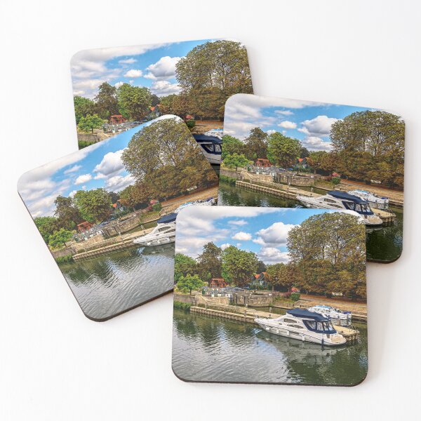 Item preview, Moored By The Lock At Goring designed and sold by IanWL.