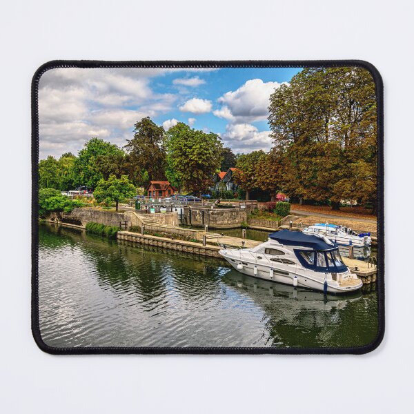 Item preview, Moored By The Lock At Goring designed and sold by IanWL.