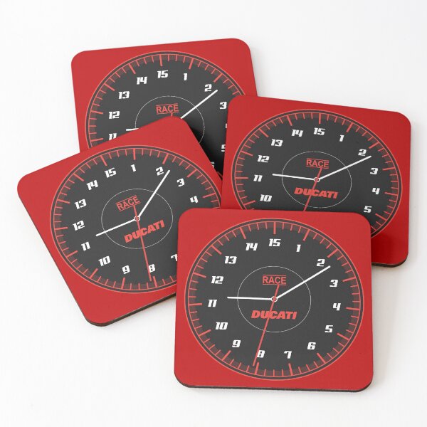 Item preview, Ducati Clock sticker and more designed and sold by MotorcycleLove.