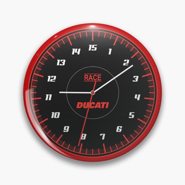 Item preview, Ducati Clock sticker and more designed and sold by MotorcycleLove.