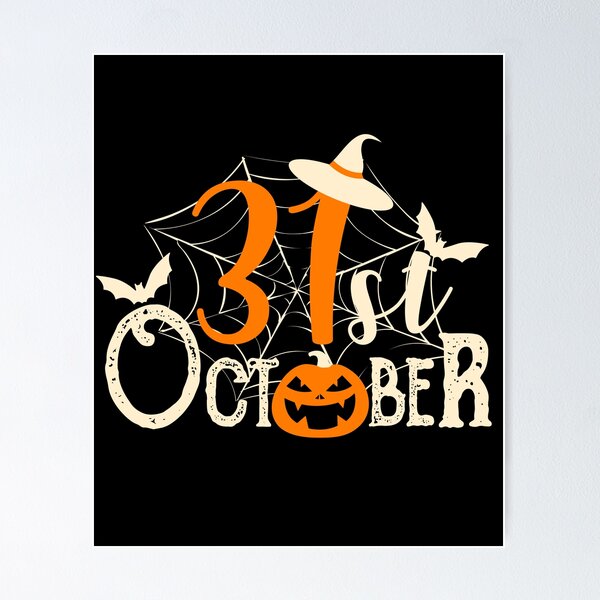 Item preview, 31st October Halloween designed and sold by PIxood.