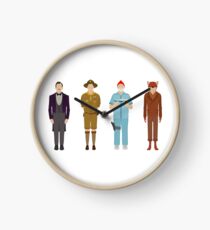 Wes Anderson Collection Clock