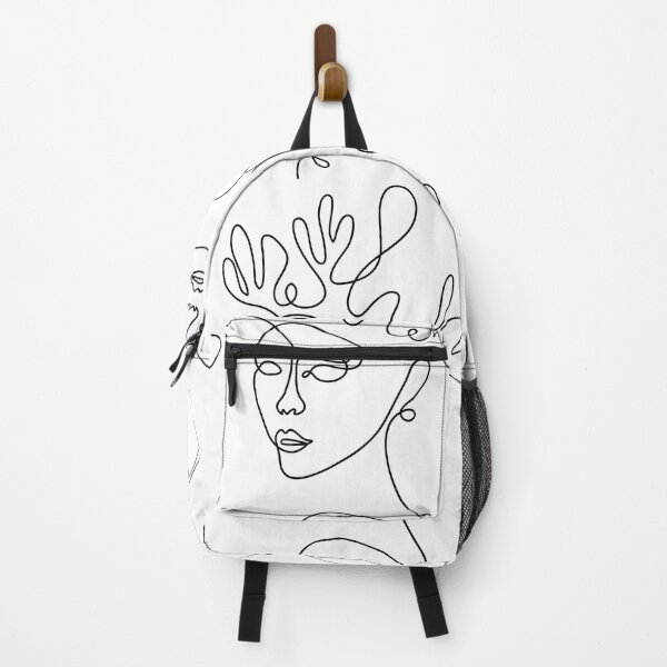 Item preview, Line art abstract girl designed and sold by ovii-fashion.