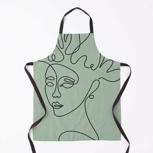 Item preview, Line art abstract girl designed and sold by ovii-fashion.