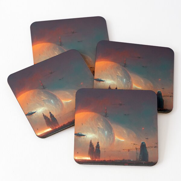 Item preview, Sci Fi Alien Landscapes 2 designed and sold by AiBroughtToLife.